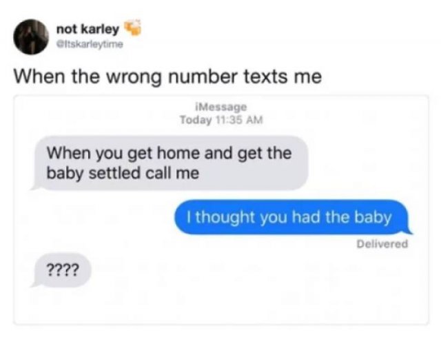 Wrong Number Texts (24 pics)