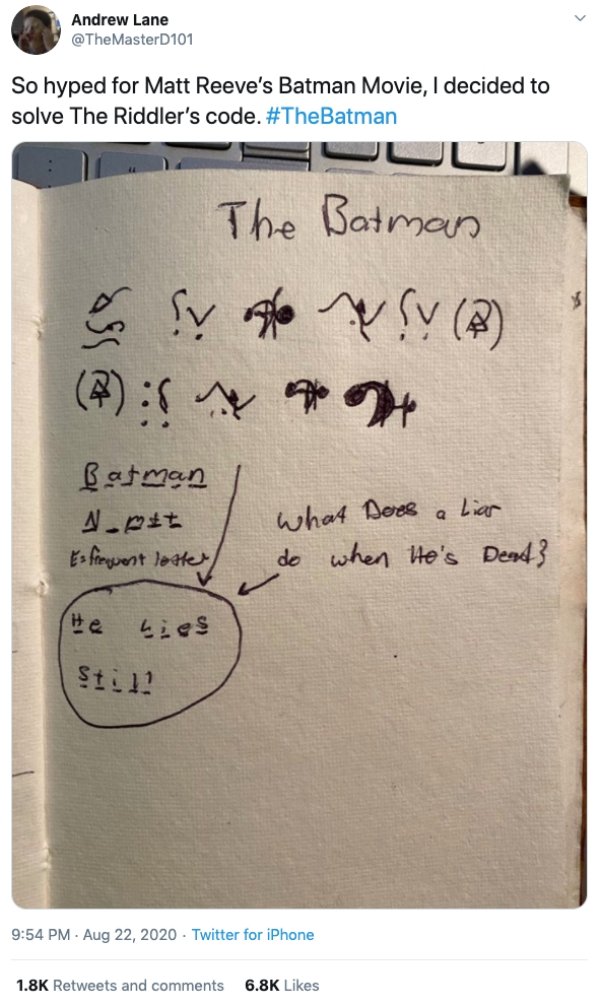 The New Batman Trailer: The Riddler's Riddle Has Been Already Solved (19 pics)