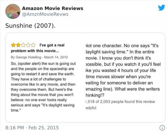 Amazon Movie Reviews (30 pics)