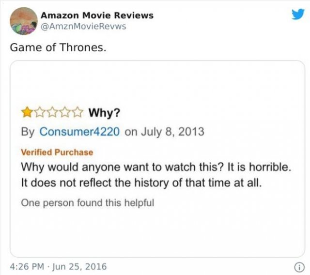 Amazon Movie Reviews (30 pics)