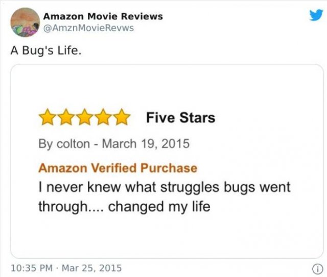 Amazon Movie Reviews (30 pics)