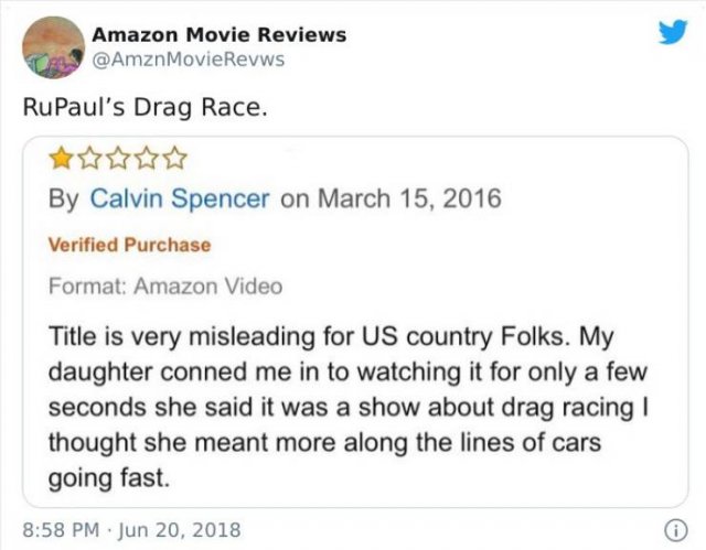 Amazon Movie Reviews (30 pics)