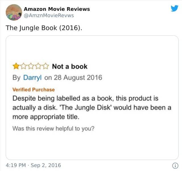 Amazon Movie Reviews (30 pics)