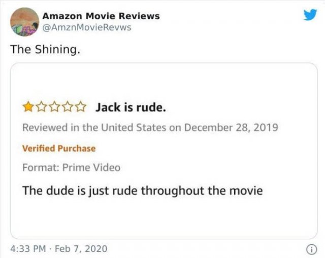 Amazon Movie Reviews (30 pics)