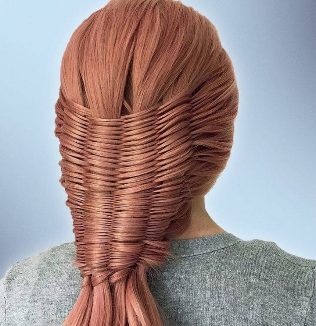 Crocheted Hairstyles By 17-Year-Old Hairstylist (16 pics)