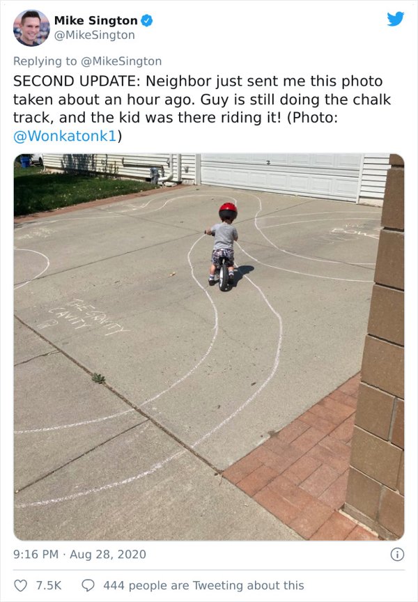 A Racetrack For A Neighbor's Kid (24 pics)