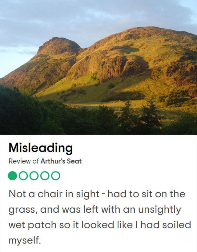 Bad Reviews Of UK Tourist Attractions (25 pics)