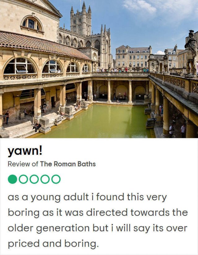 Bad Reviews Of UK Tourist Attractions (25 pics)
