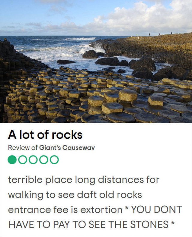 Bad Reviews Of UK Tourist Attractions (25 pics)