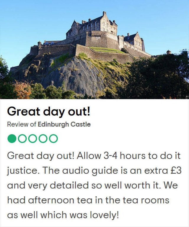 Bad Reviews Of UK Tourist Attractions (25 pics)