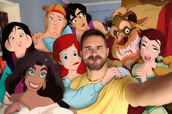 Samuel And His Disney Friends (48 pics)