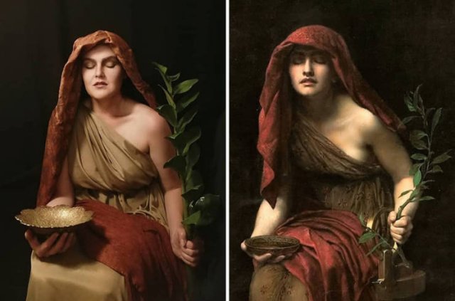 Everyday Classic Painting Recreations (49 pics) Everyday Classic Painting Recreations (49 pics)