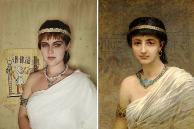 Everyday Classic Painting Recreations (49 pics)