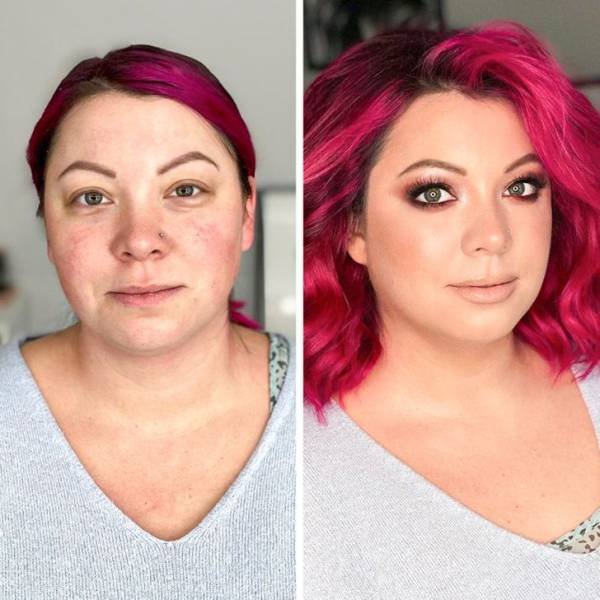 Great Make-Up Transformations (16 pics)