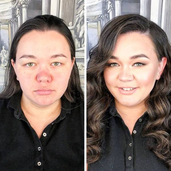 Great Make-Up Transformations (16 pics)