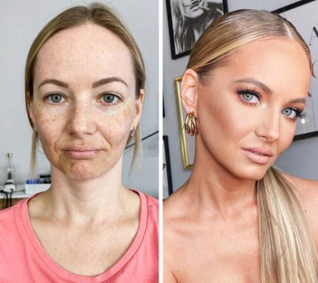 Great Make-Up Transformations (16 pics)