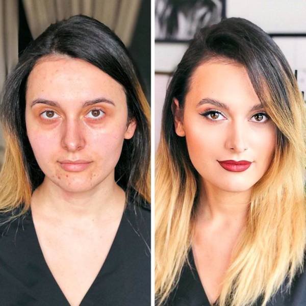 Great Make-Up Transformations (16 pics)