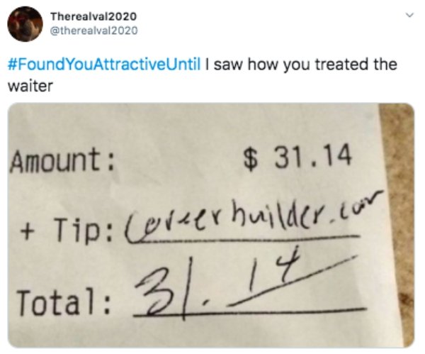 'Found You Attractive Until' Tweets (24 pics)