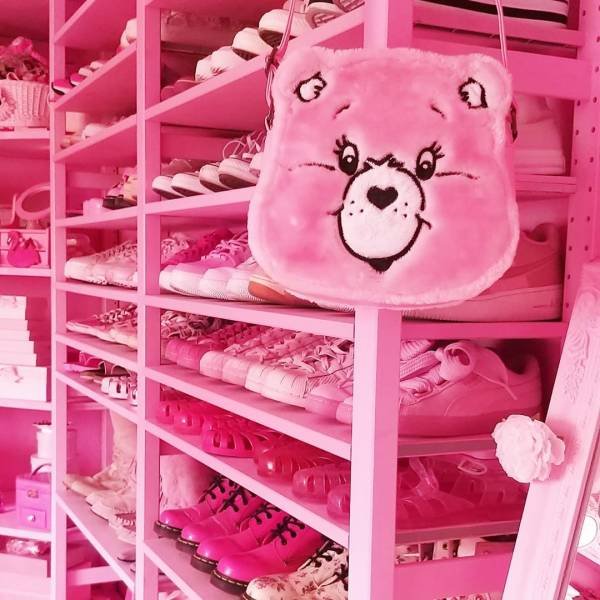 This 32-Year-Old Swiss Teacher Is Obsessed With Pink Color (21 pics)