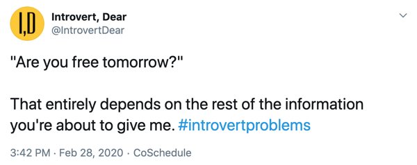 Introvert Tweets (16 pics)
