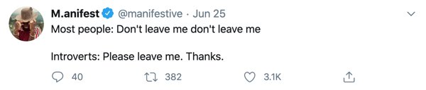 Introvert Tweets (16 pics)