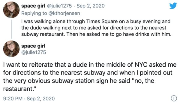 Random Places Where People Have Been Hit On (27 pics)