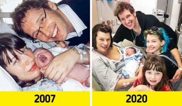 Newborns In Celebrity Families (14 pics)