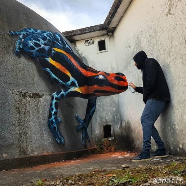 3D-Graffiti By Sergio Odeith (30 pics)