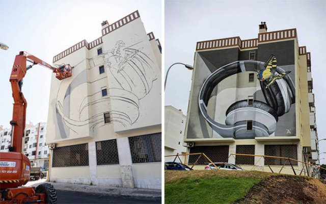 3D-Graffiti By Sergio Odeith (30 pics)