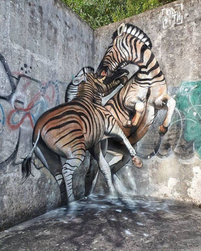 3D-Graffiti By Sergio Odeith (30 pics)