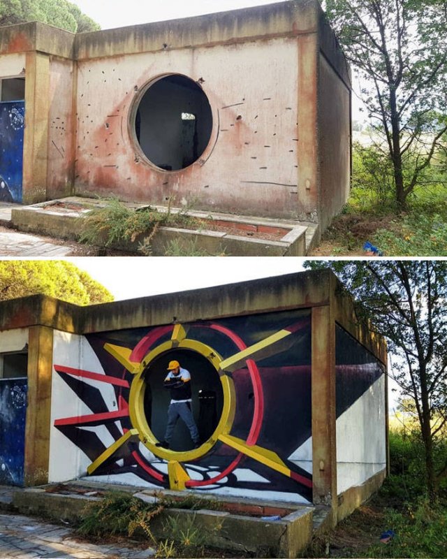 3D-Graffiti By Sergio Odeith (30 pics)