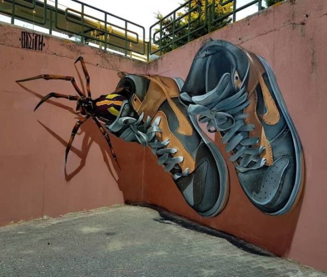 3D-Graffiti By Sergio Odeith (30 pics)
