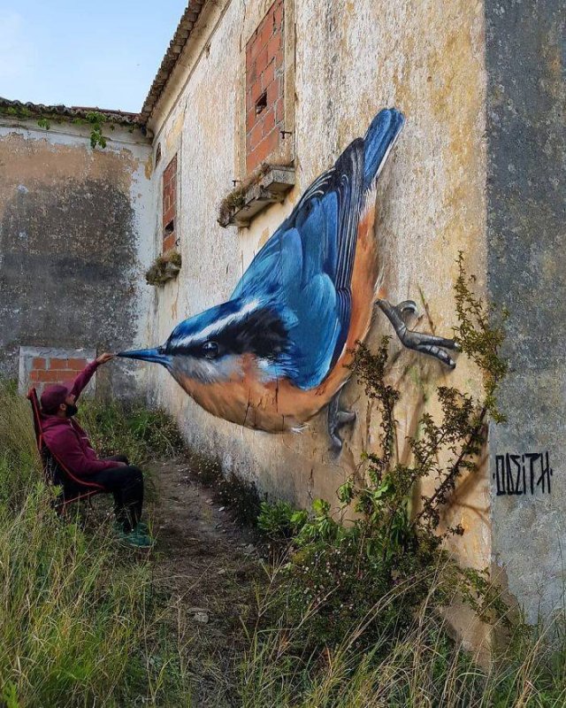 3D-Graffiti By Sergio Odeith (30 pics)