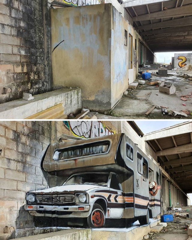 3D-Graffiti By Sergio Odeith (30 pics)