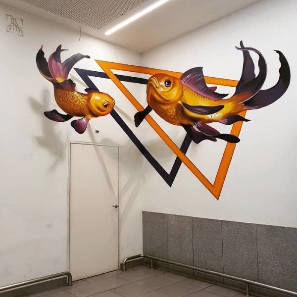 3D-Graffiti By Sergio Odeith (30 pics)