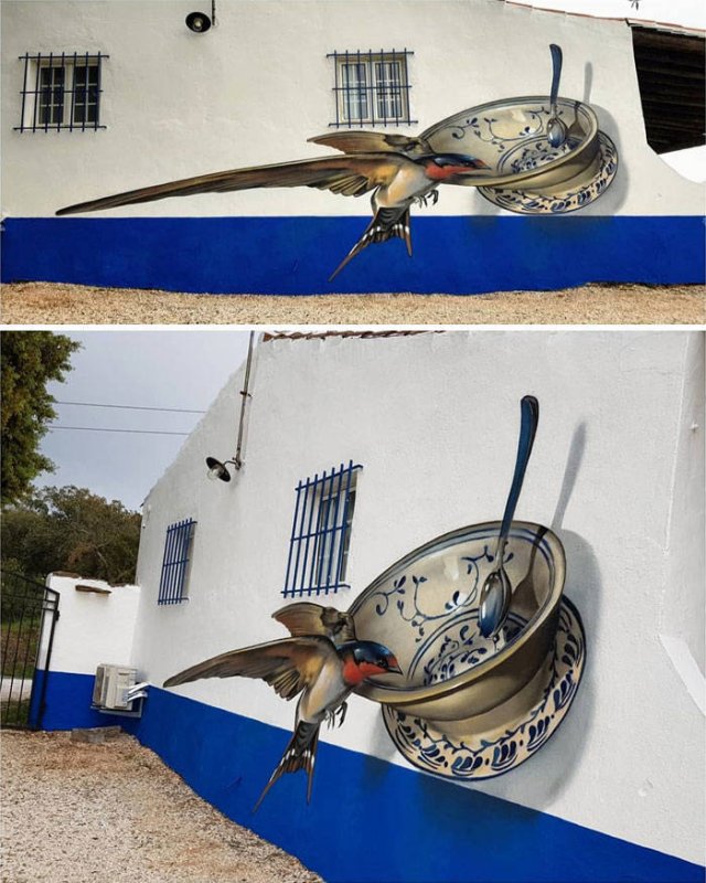 3D-Graffiti By Sergio Odeith (30 pics)