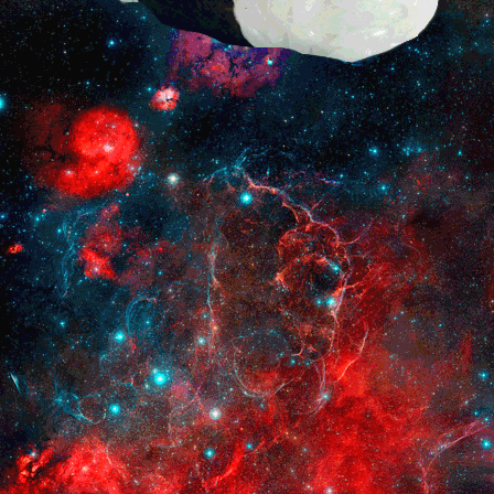 Space Cats (21 gifs)