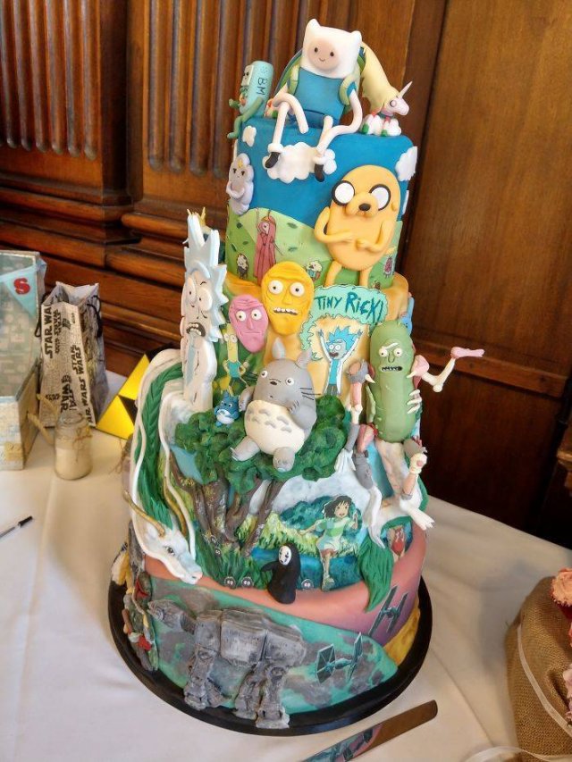 Amazing Wedding Cakes (45 pics)