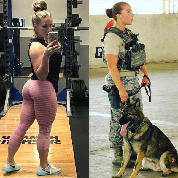 Girls With And Without Uniform (35 pics)