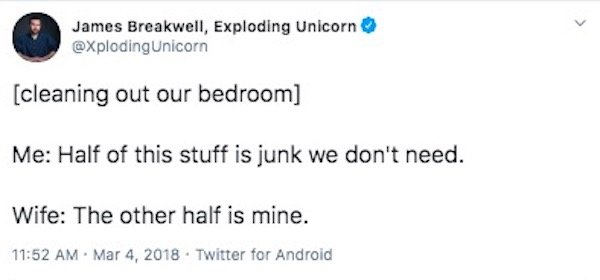 Marriage Tweets About Cleaning (27 pics)