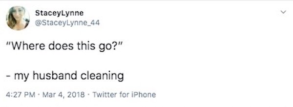 Marriage Tweets About Cleaning (27 pics)