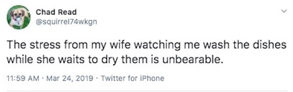 Marriage Tweets About Cleaning (27 pics)