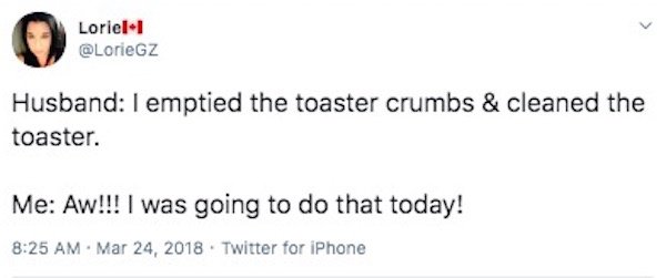 Marriage Tweets About Cleaning (27 pics)