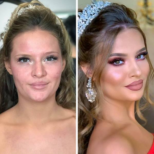 Makeup Transformations (24 pics)