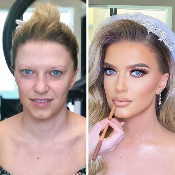 Makeup Transformations (24 pics)