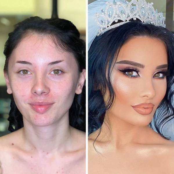 Makeup Transformations (24 pics)