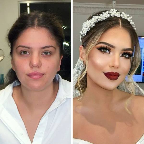 Makeup Transformations (24 pics)