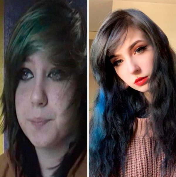 Women Show Off Their Transformations (24 pics) Women Show Off Their Transformations (24 pics)