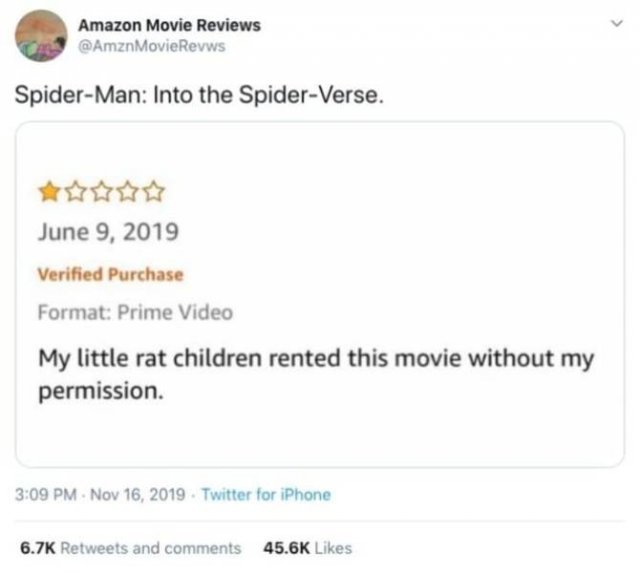 bad movie reviews