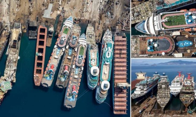 Cruise Ship Dump In Turkey (23 pics)